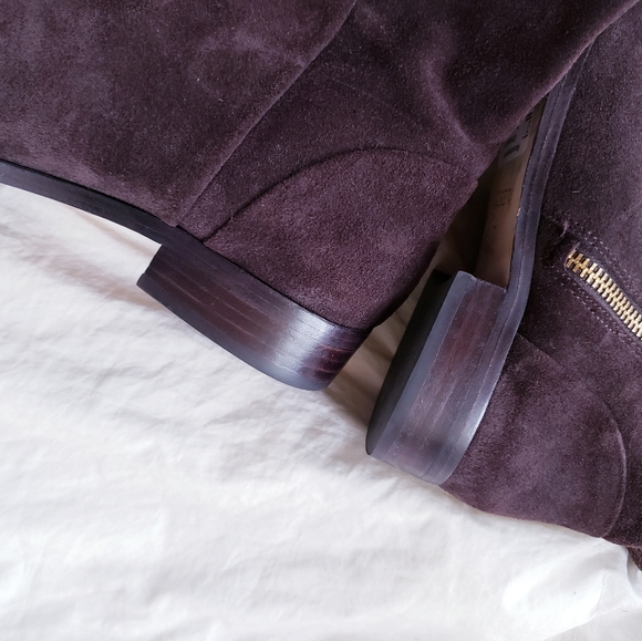 J Crew Harper Suede Brown Tall Riding Boots - Picture 3 of 6